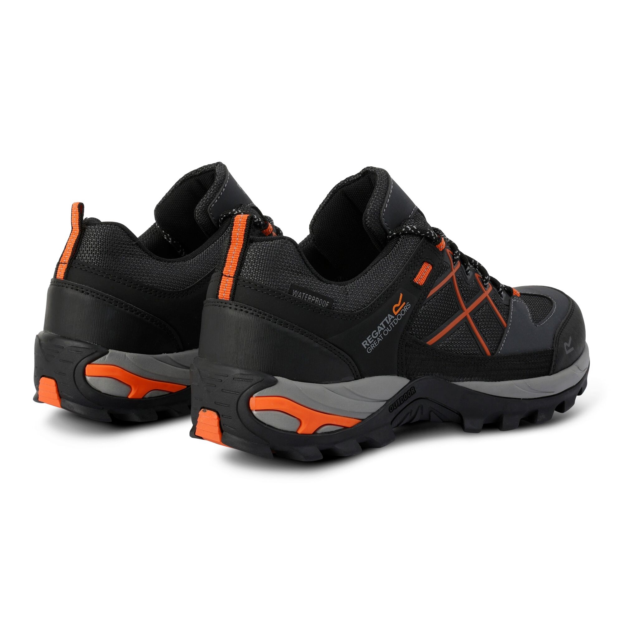 Men's Samaris III Low Walking Shoes | Granite Blaze Orange