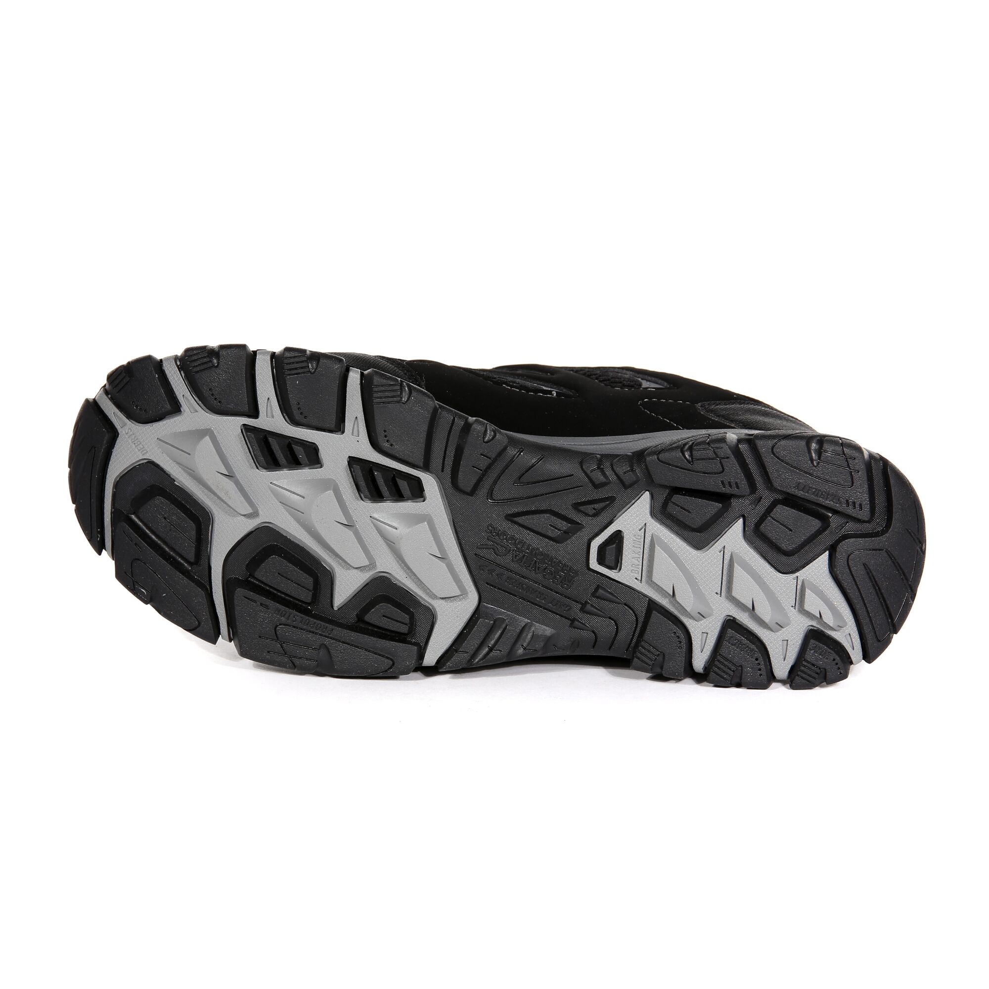 Men's Holcombe Waterproof Low Walking Shoes | Black Granite
