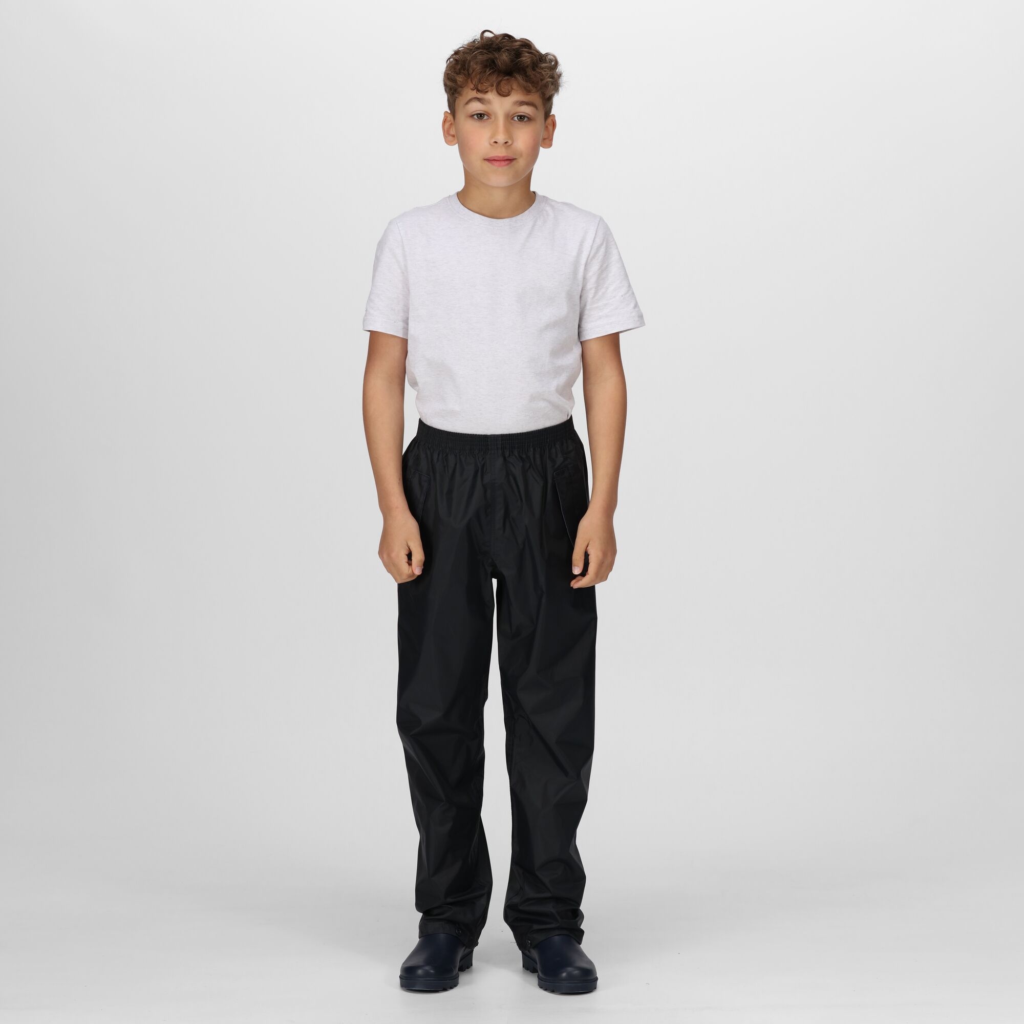 Kids' Stormbreak Waterproof Overtrousers | Black