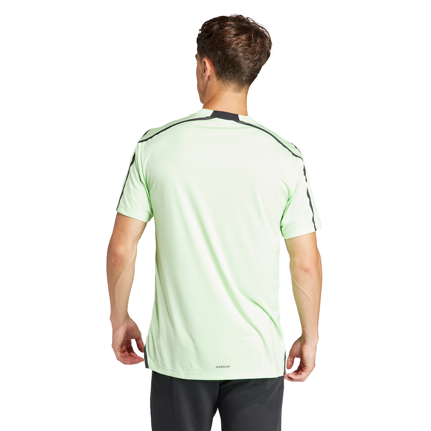 adidas D4T adistrong Maglietta Semi Green Spark/Black