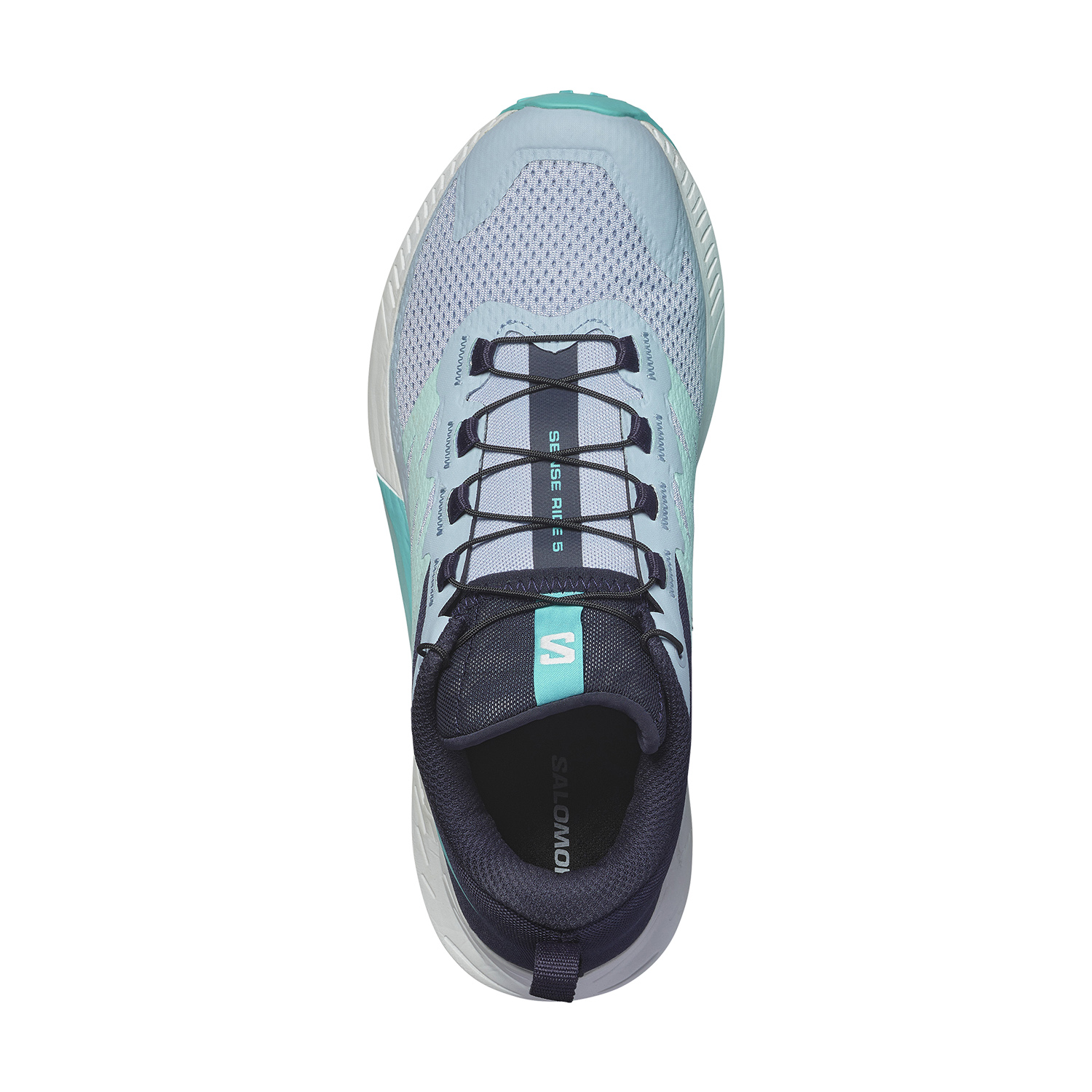 Salomon Sense Ride 5 Cashmere Blue/Carbon/Peacock Blue