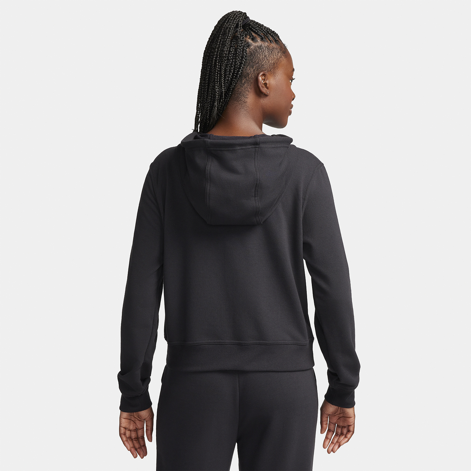 Nike Pro Dri-FIT One Felpa Black/Metallic Silver