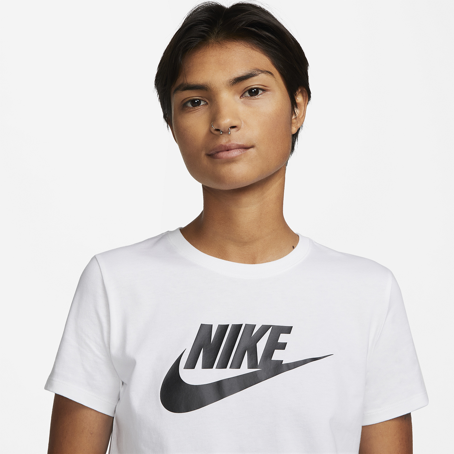 Nike Club Essentials Maglietta White/Black