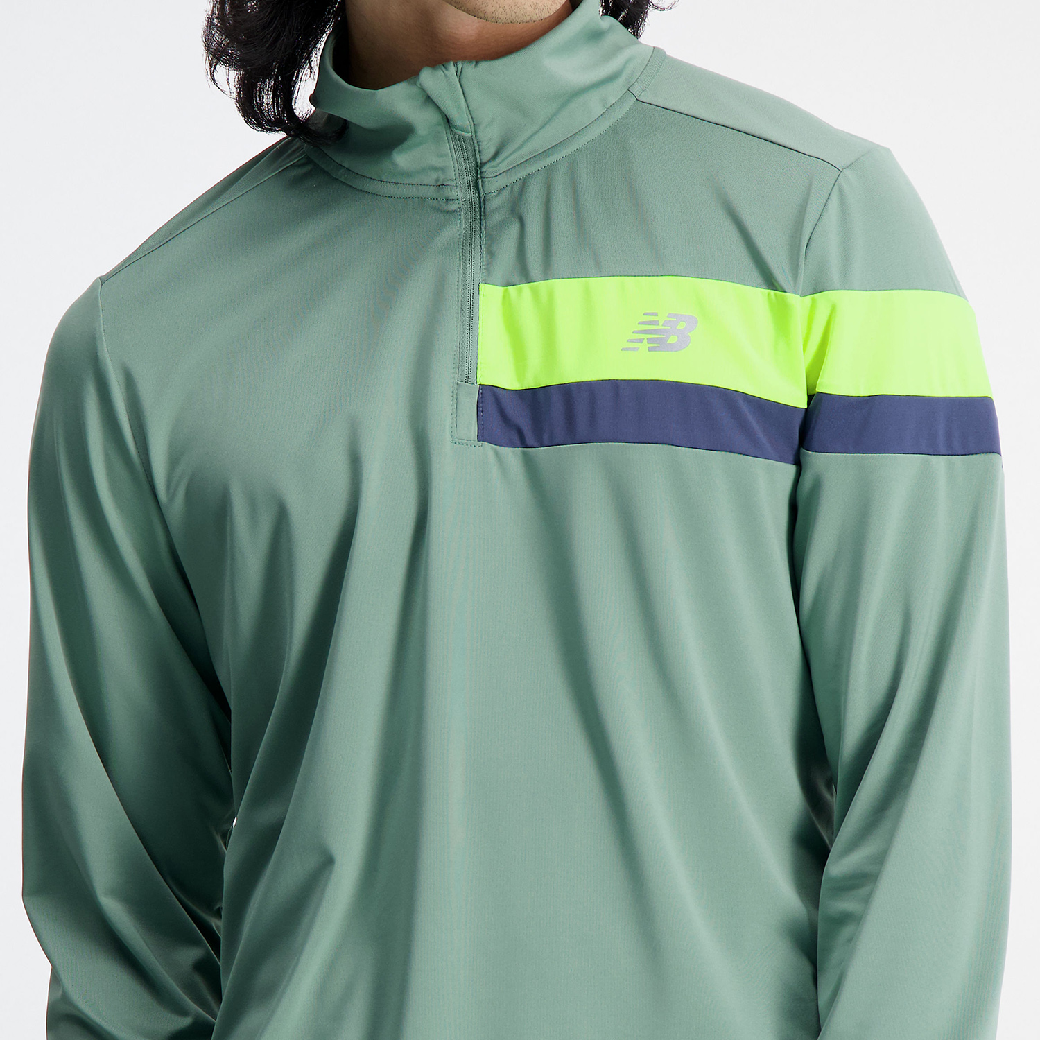 New Balance Accelerate Maglia Dark Juniper