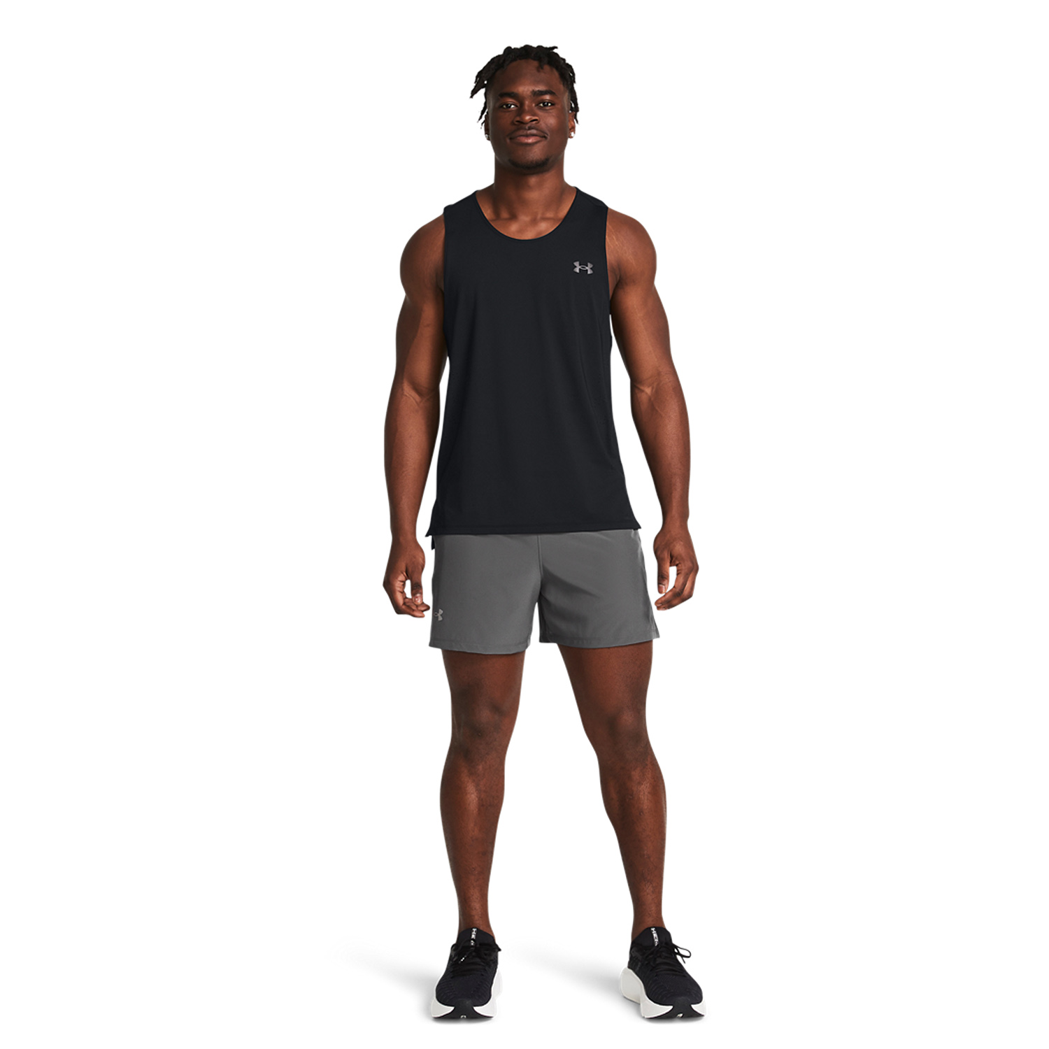 Under Armour Launch Elite 5in Pantaloncini Castlerock/Reflective