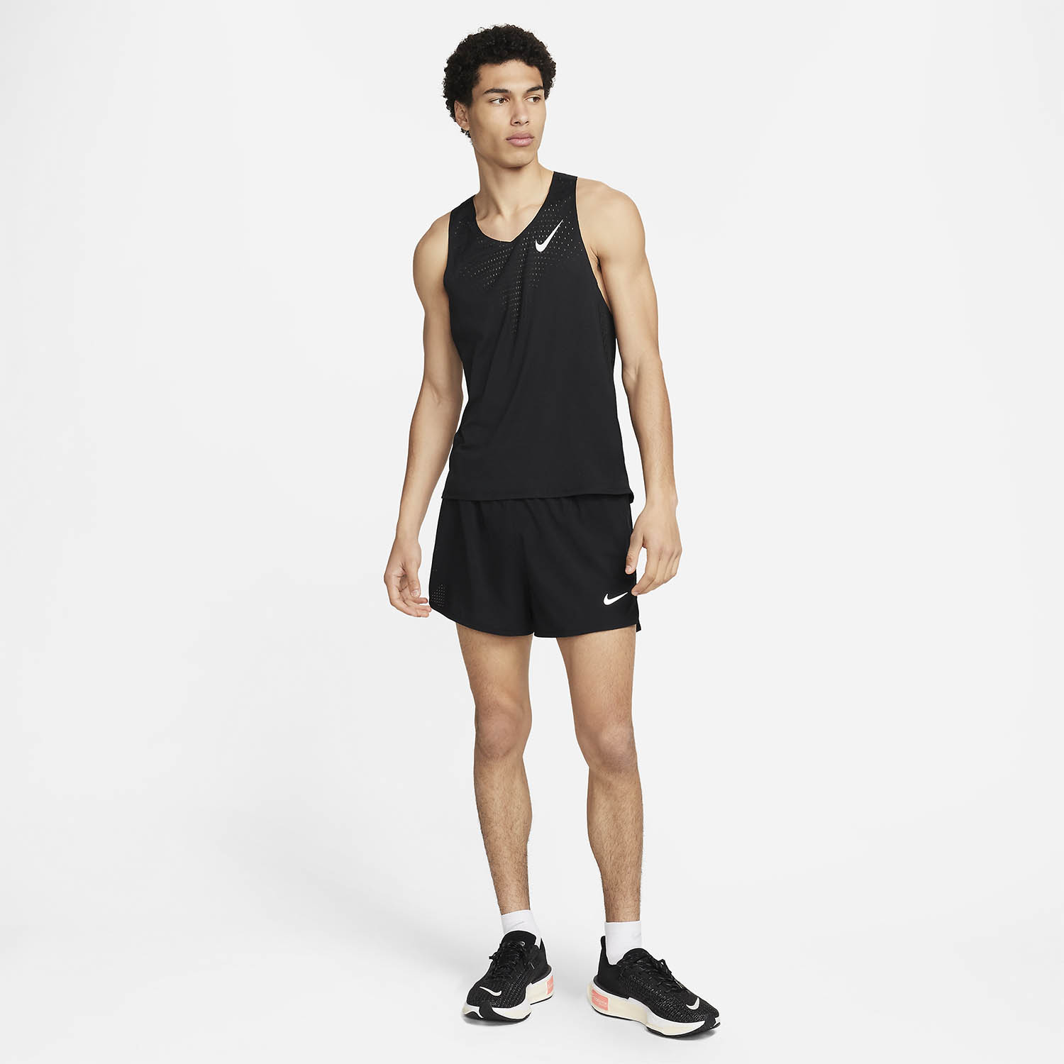 Nike Dri-FIT ADV AeroSwift Canotta Black/Summit White