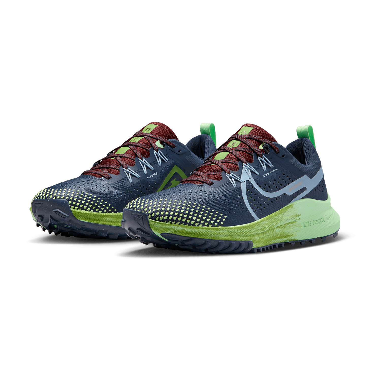 Nike React Pegasus Trail 4 Thunder Blue/Light Armony Blue/Chlorophyll
