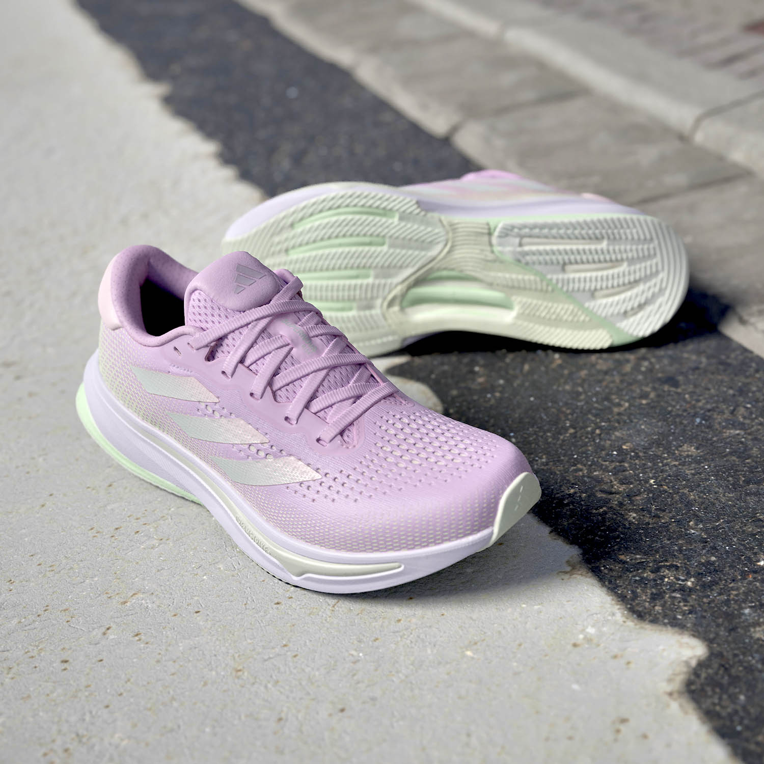 adidas Supernova Rise Bliss Lilac/Linen Green/Cloud Pink