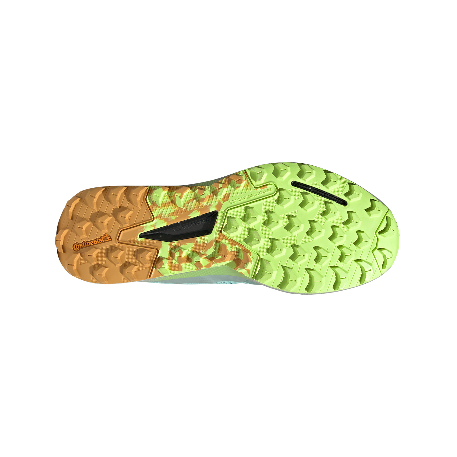 adidas Terrex Agravic Flow 2 GTX Semi Flash Aqua/Wonder Silver/Lucid Lemon