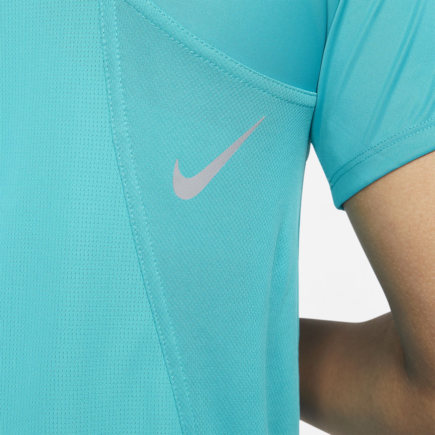 Nike Dri-FIT Race Maglietta Rapid Teal/Reflective Silver