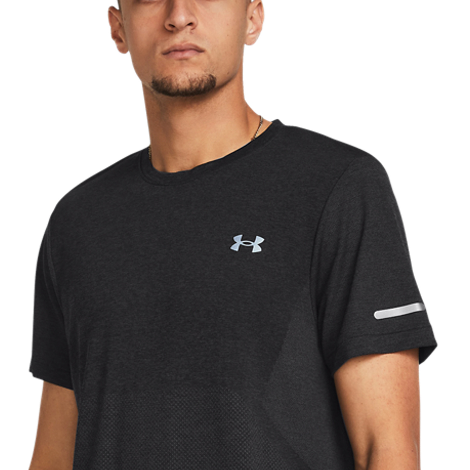 Under Armour Seamless Stride Maglietta Castlerock/Reflective