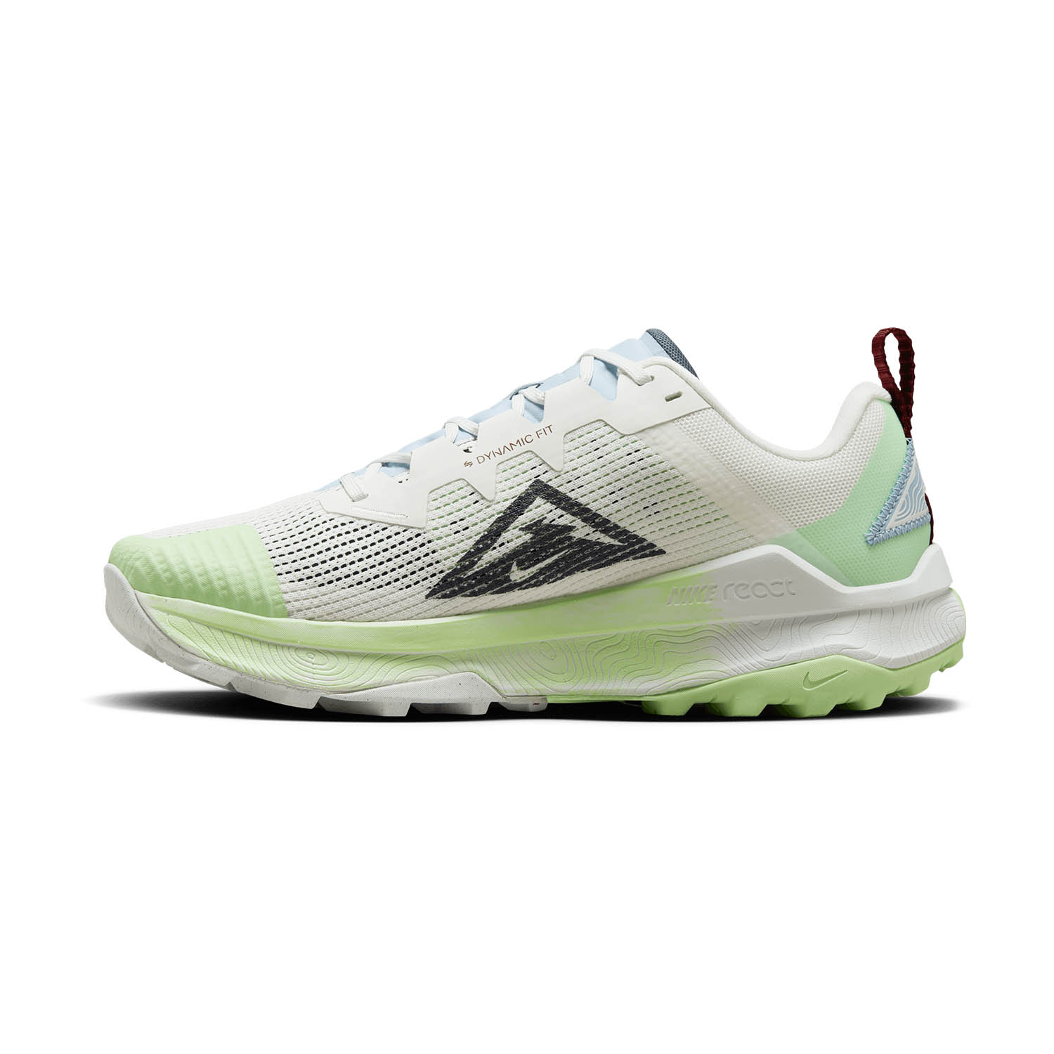 Nike React Wildhorse 8 Summit White/Thunder Blue/Vapor Green