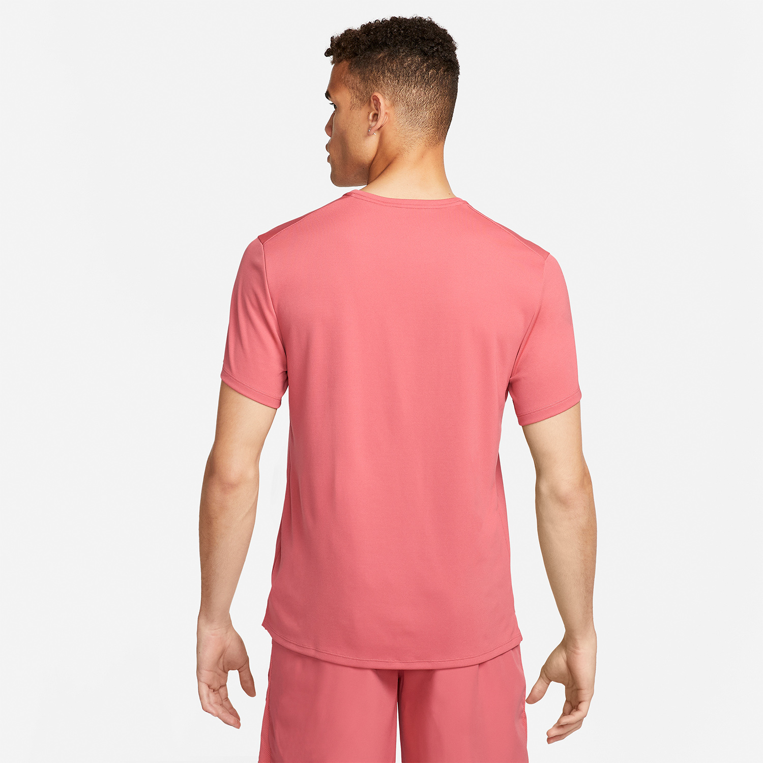 Nike Dri-FIT UV Run Division Miler Maglietta Adobe/Reflective Silver