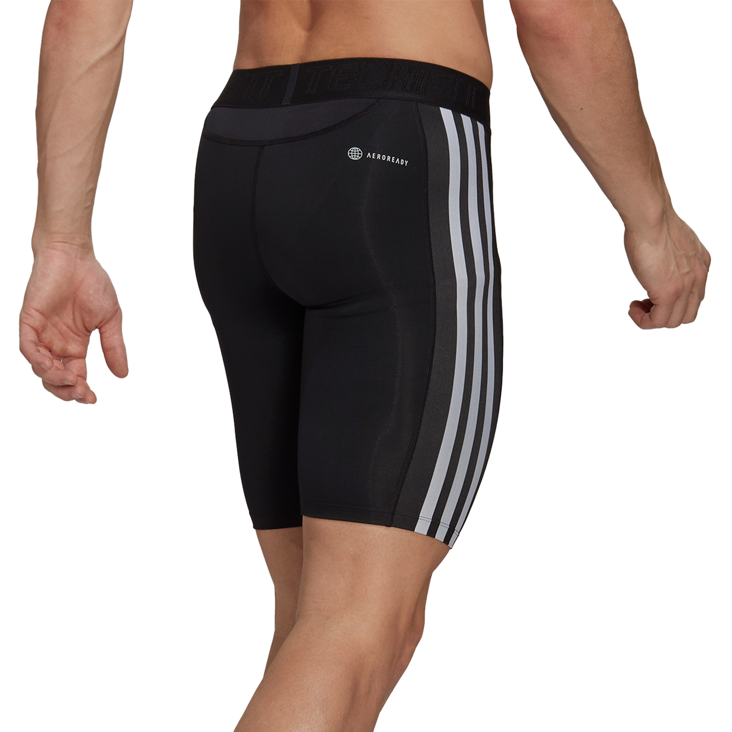adidas 3 Stripes Calzamaglia Corta Black