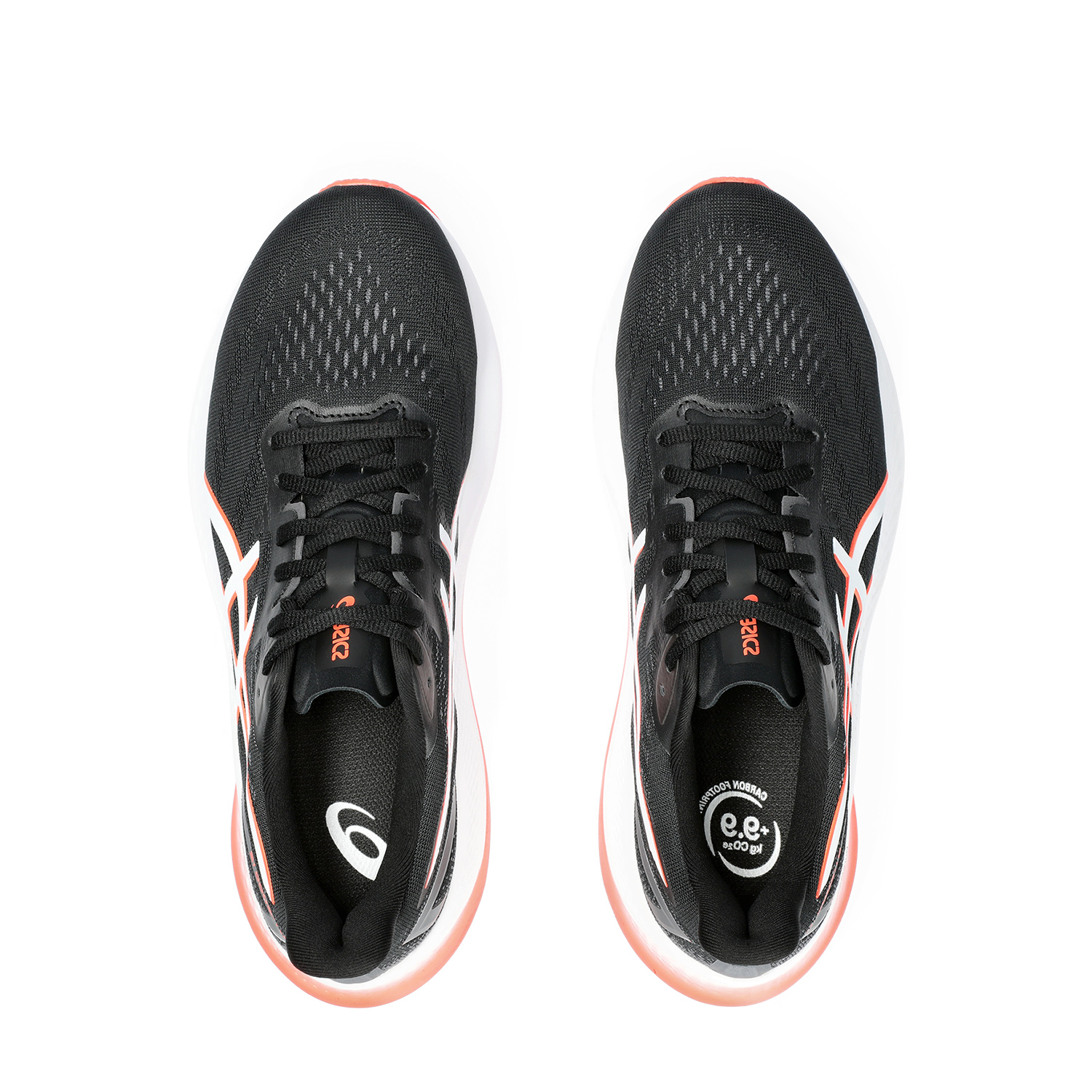 Asics GT 2000 12 Black/Sunrise Red