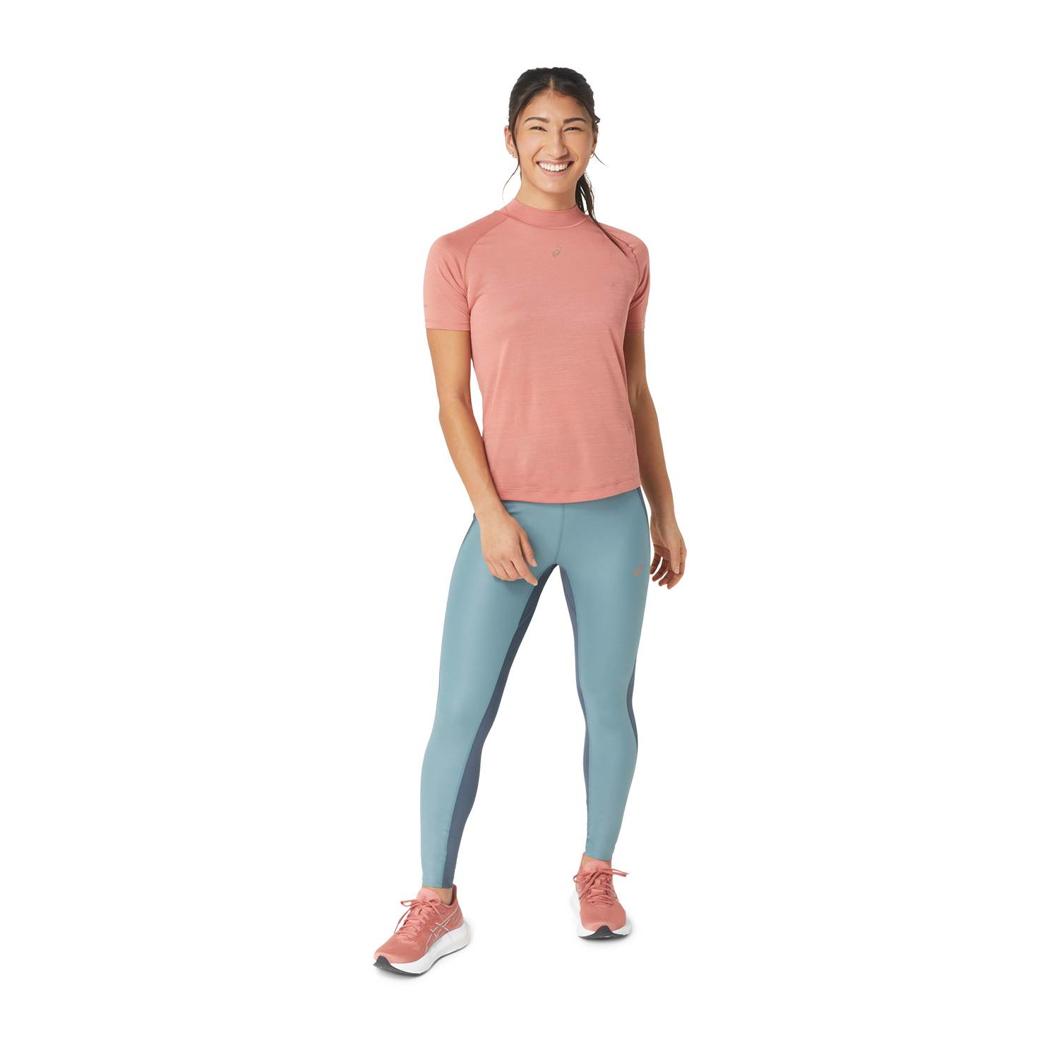 Asics Nagino Tights Foggy Teal/Tarmac