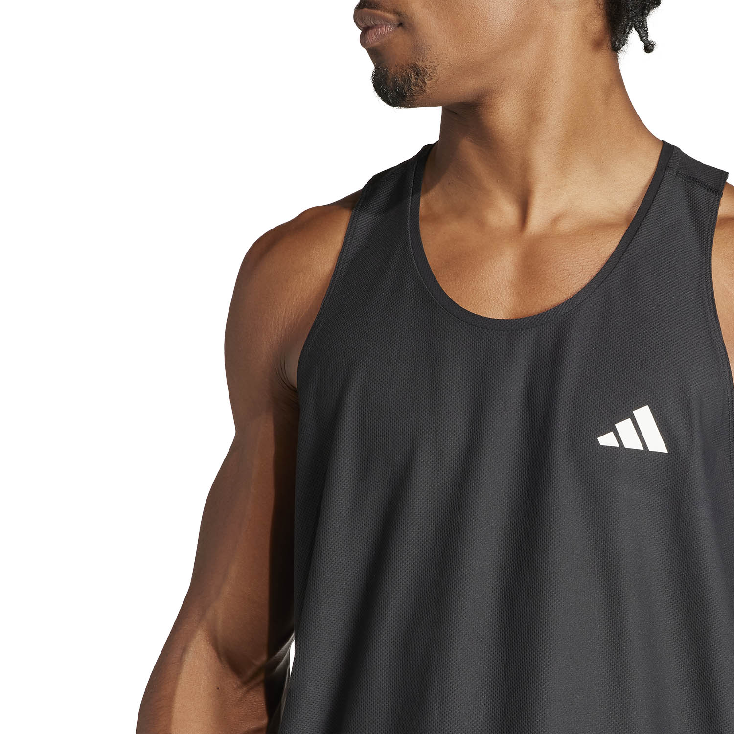 adidas Own The Run AEROREADY Canotta Black