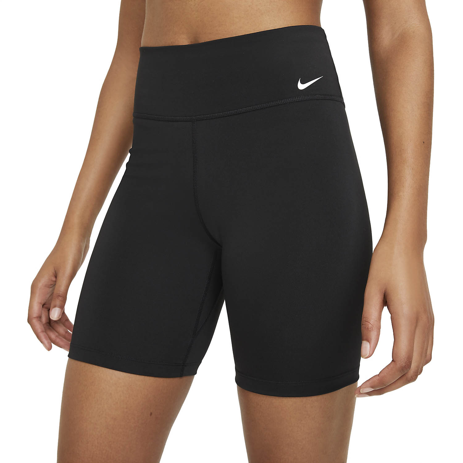 Nike One Mid Rise 7in Pantaloncini Black/White