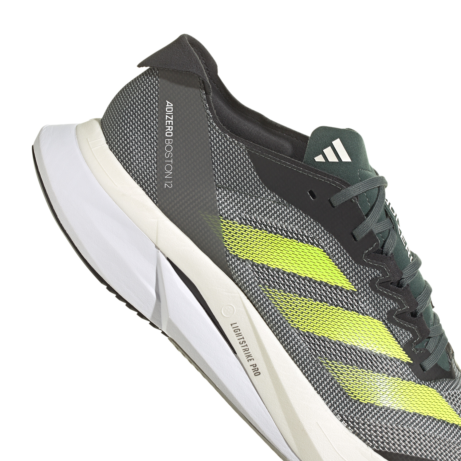 adidas adizero Boston 12 Legend Ivory/Lucid Lemon/Silver Pebble