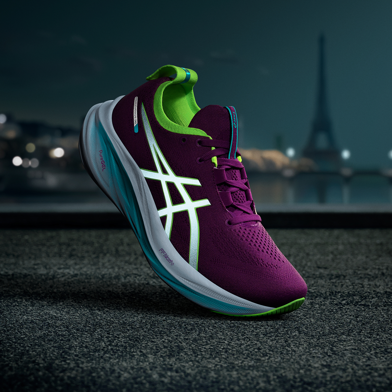 Asics Gel Nimbus 26 Lite Show Lite Show/Illuminate Green