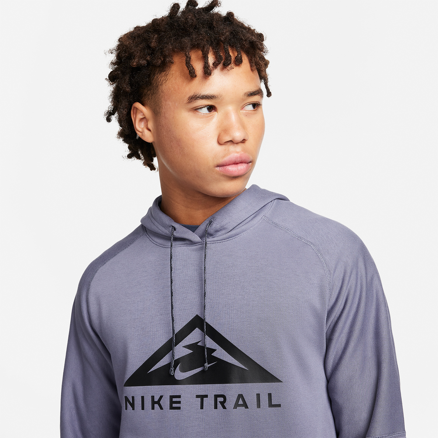 Nike Dri-FIT Off Road Felpa Light Carbon/Black