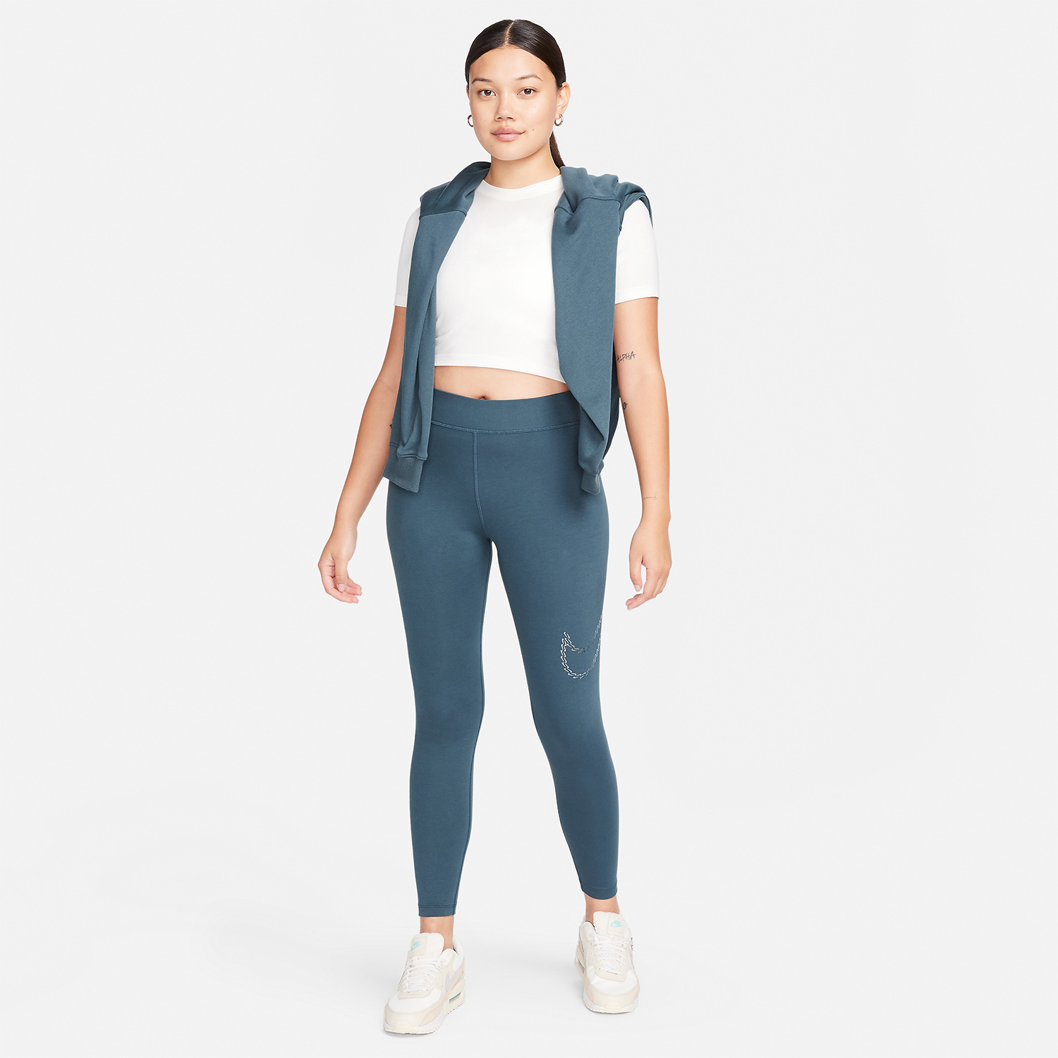 Nike Shine Tights Deep Jungle