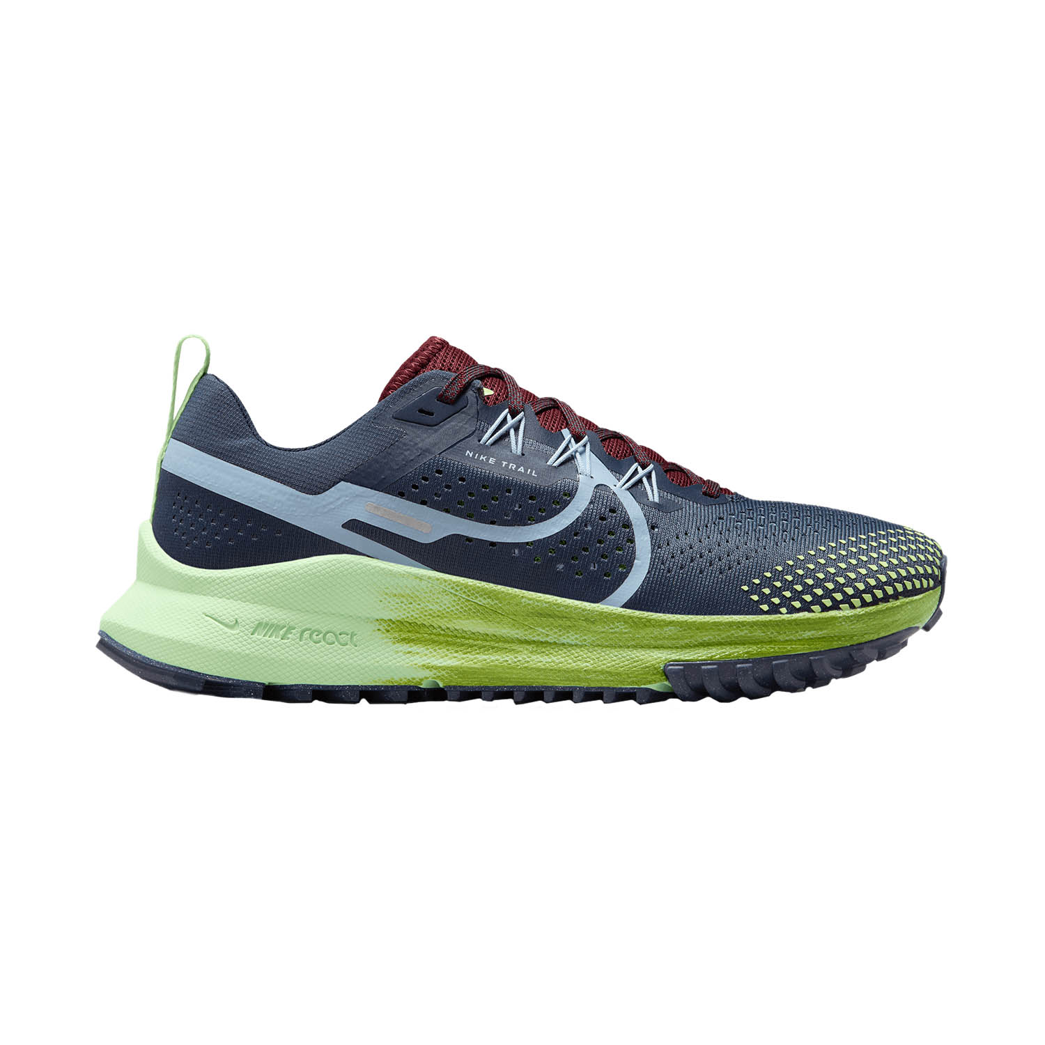 Nike React Pegasus Trail 4 Thunder Blue/Light Armony Blue/Chlorophyll