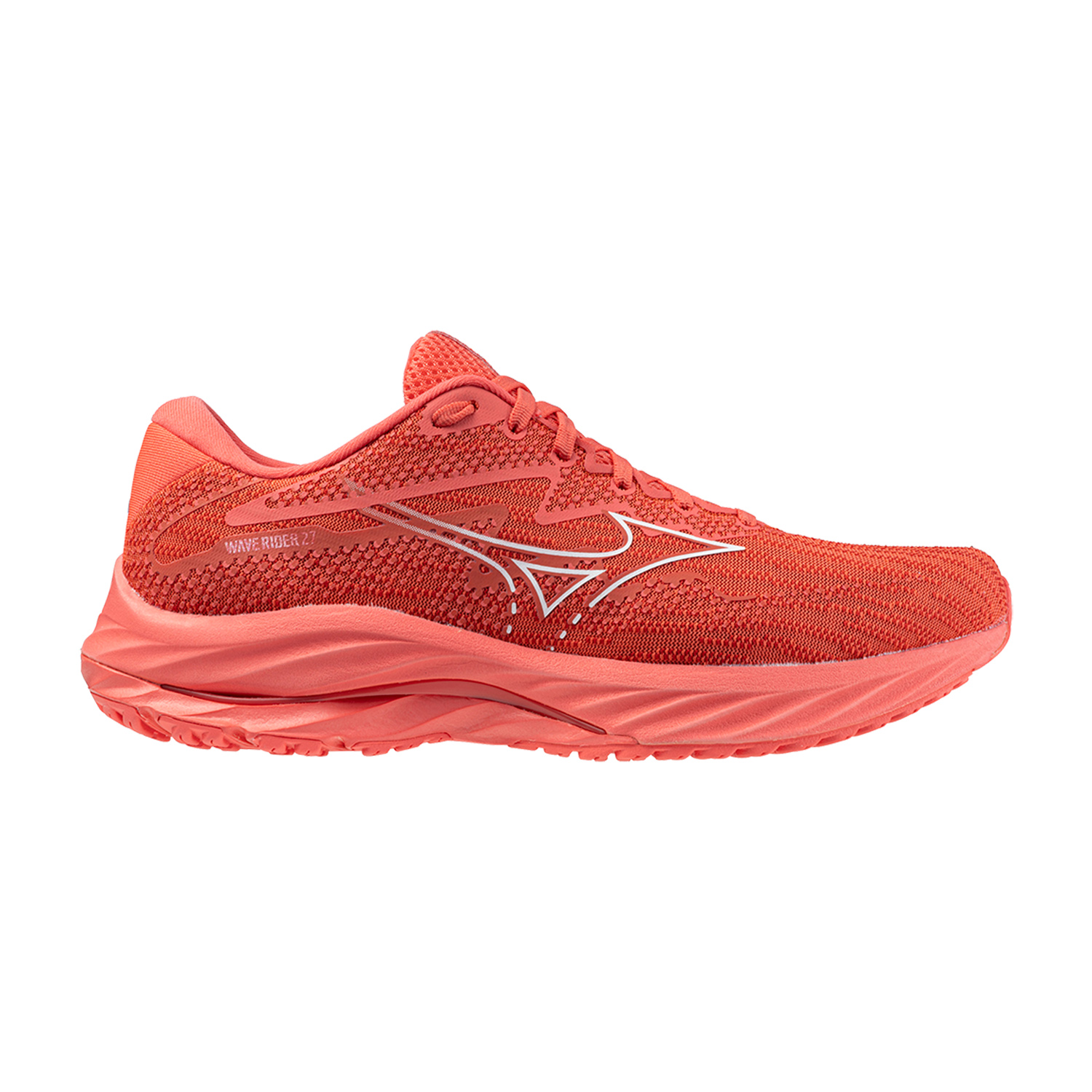 Mizuno Wave Rider 27 Dubarry/White/Cranberry