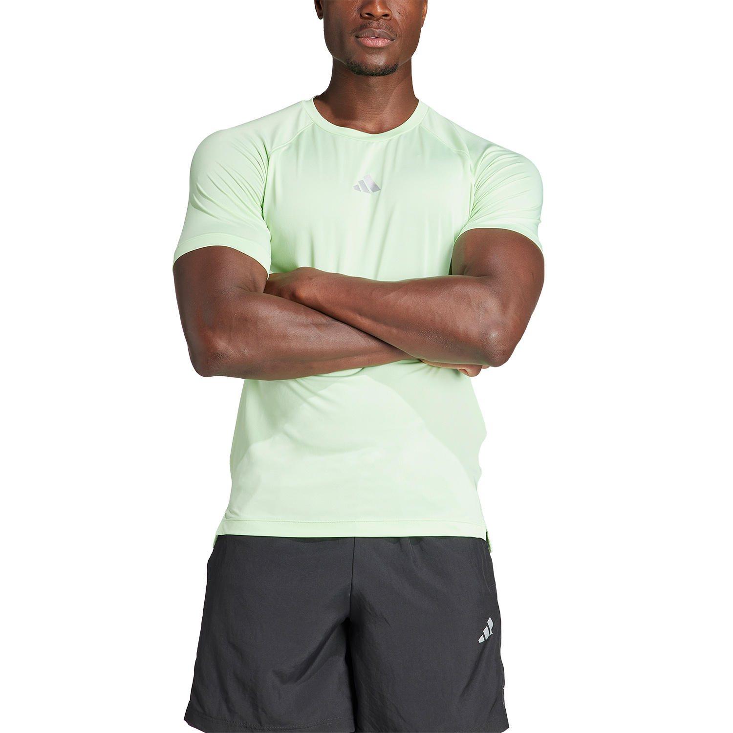 adidas Gym+ Maglietta Semi Green Spark
