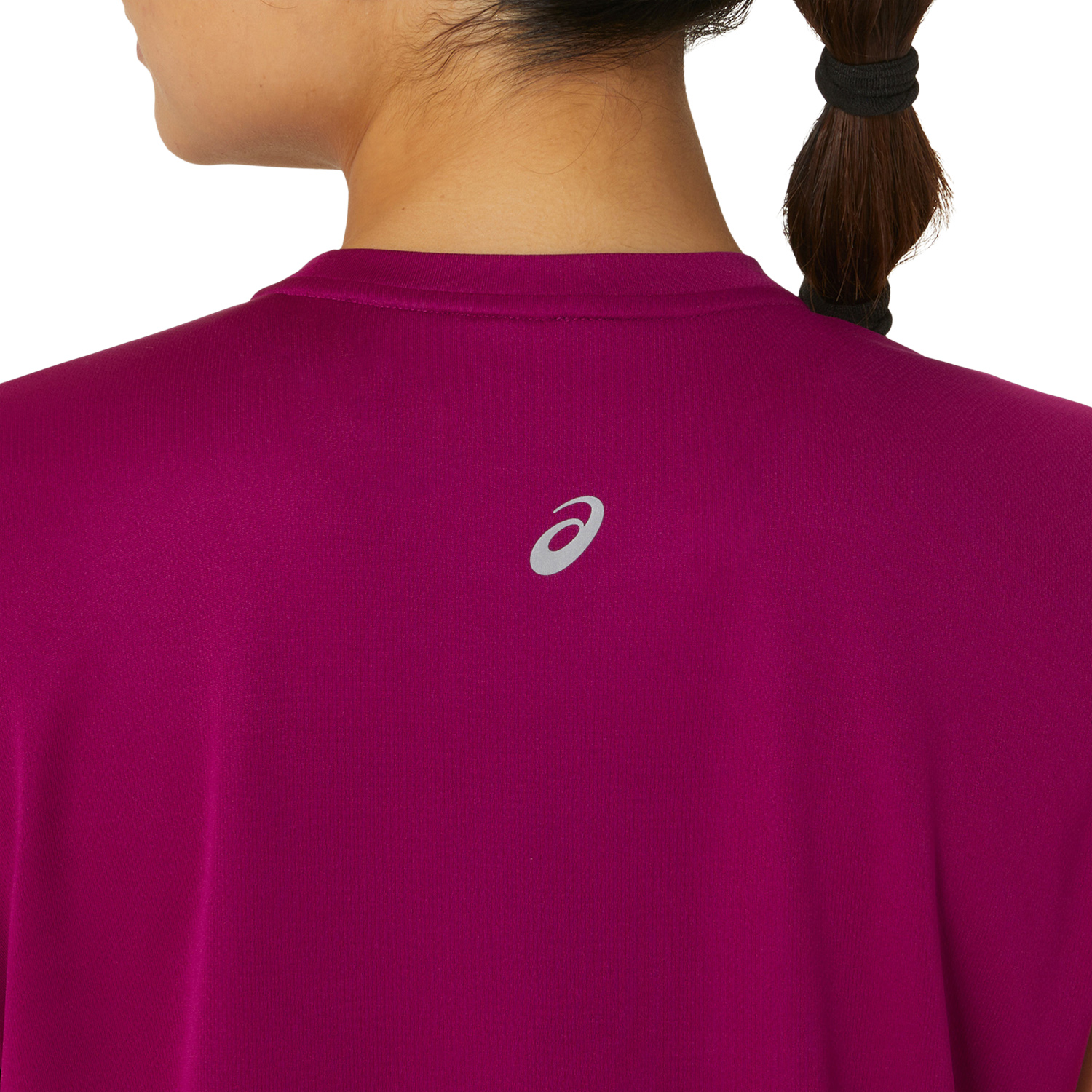 Asics Fujitrail Logo Maglietta Blackberry