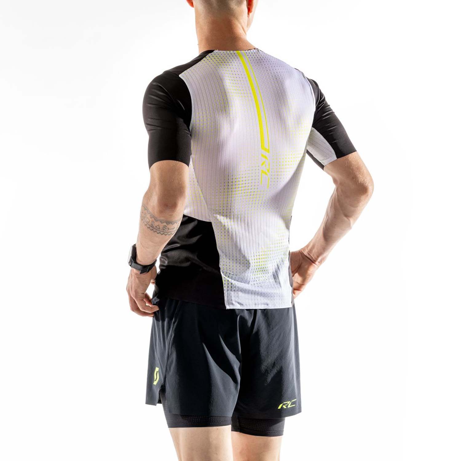 Scott RC Run Ultra Maglietta Black/Yellow