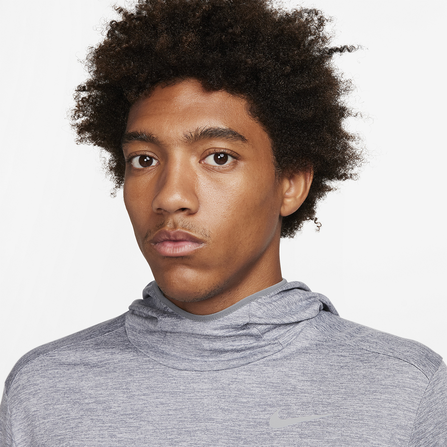 Nike Dri-FIT Element Maglia Smoke Grey/Grey Fog/Heather/Reflective Silver