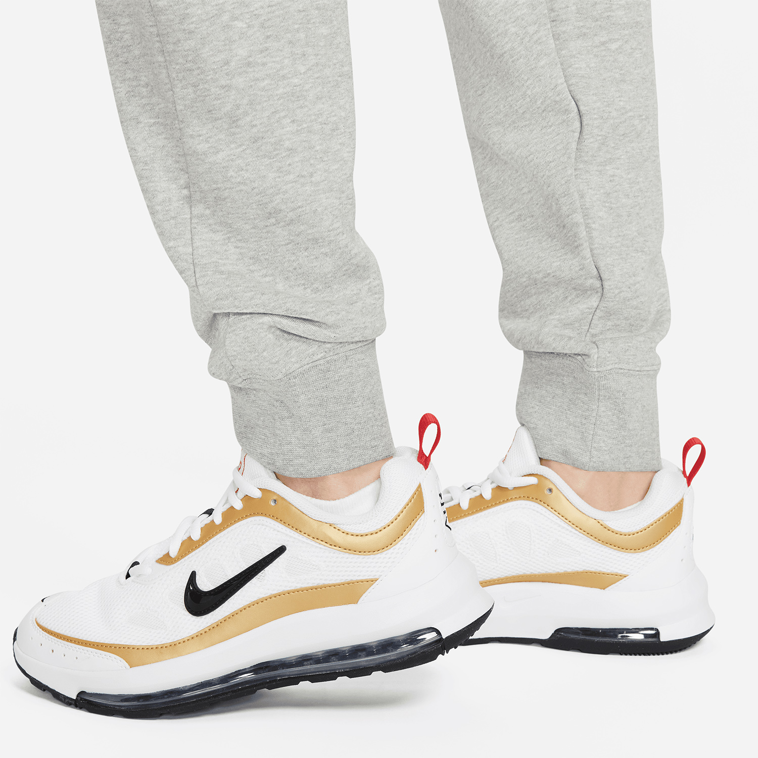 Nike Club Pantaloni Dark Grey Heather/White
