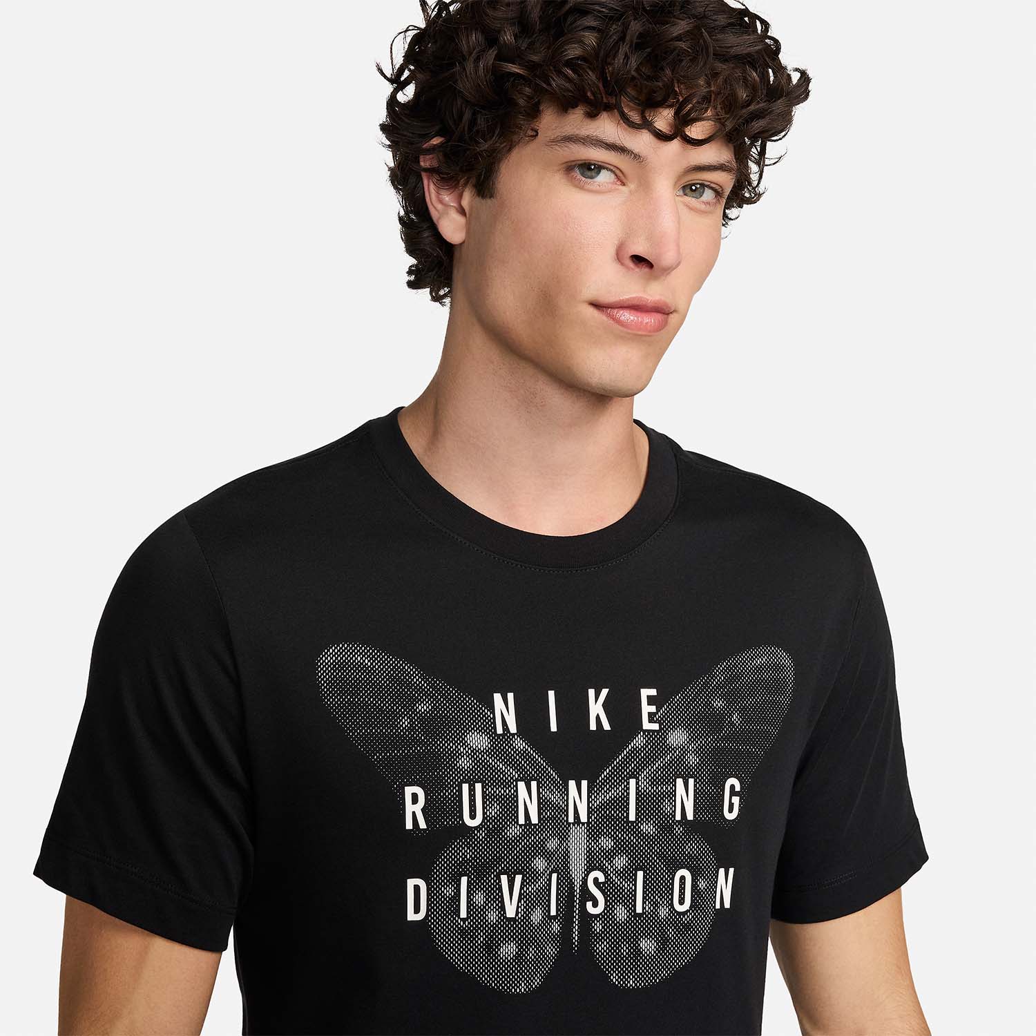 Nike Dri-FIT Division Logo Maglietta Black