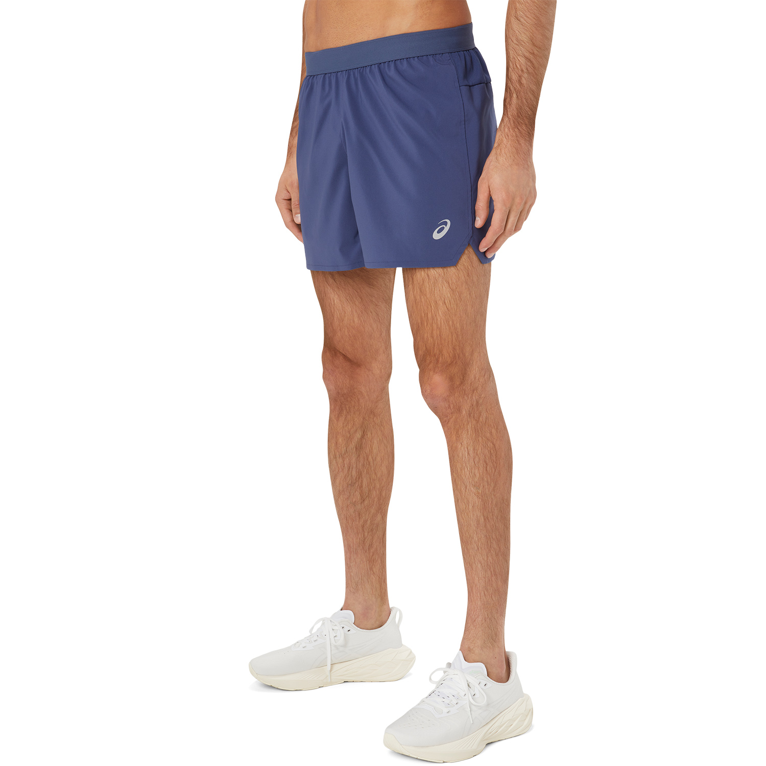 Asics Road Logo 5in Pantaloncini Thunder Blue