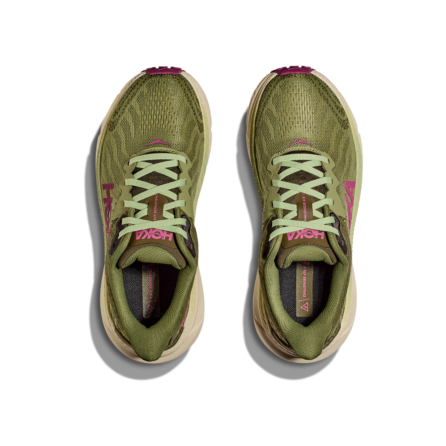 Hoka Challenger 7 Wide Forest Floor/Beet Root