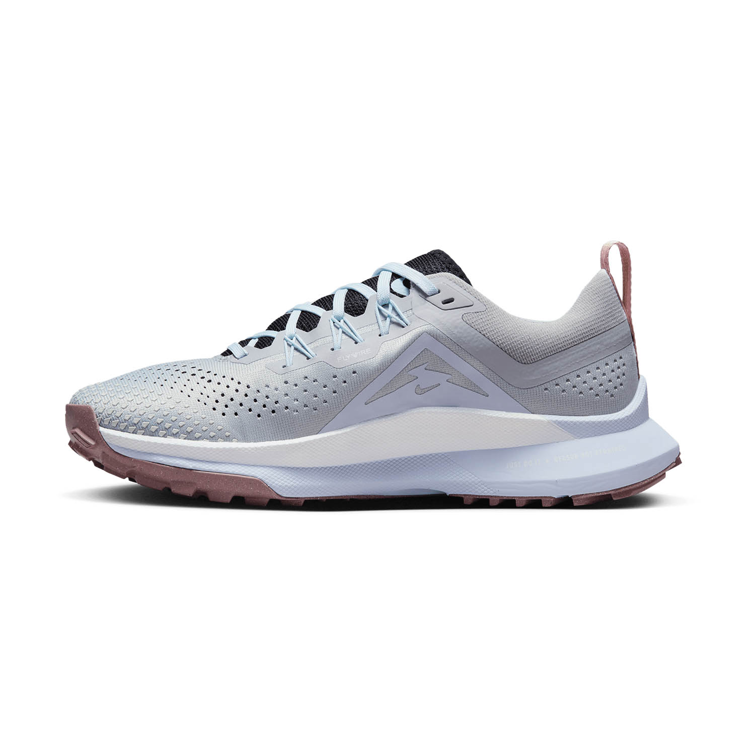 Nike React Pegasus Trail 4 Light Smoke Grey/White/Black/Glacier Blue