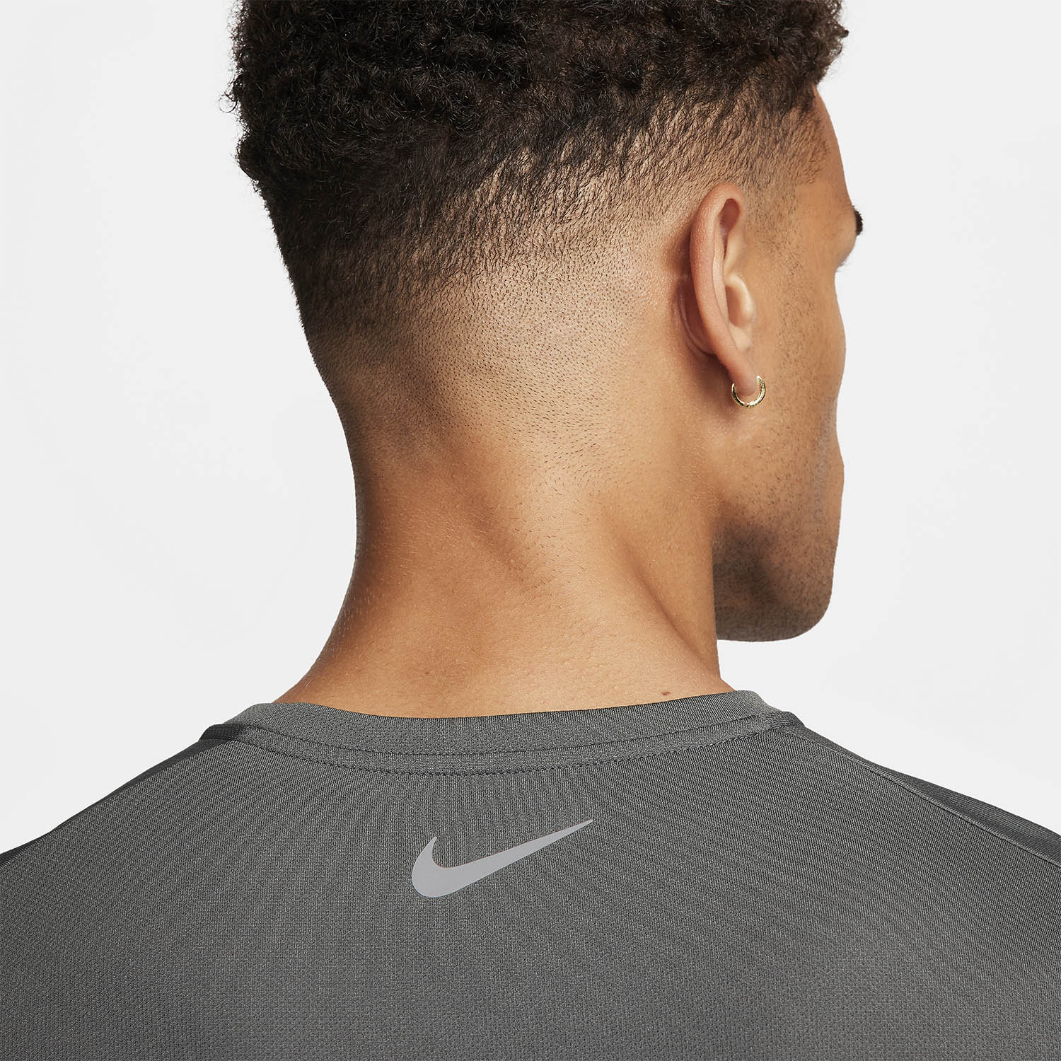 Nike Miler Flash Maglietta Iron Grey/Reflective Silver