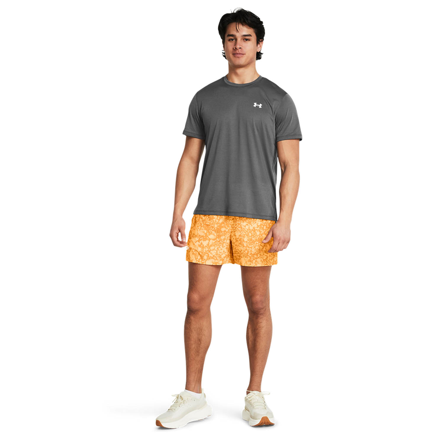 Under Armour Launch 5in Pantaloncini Nova Orange/Reflective