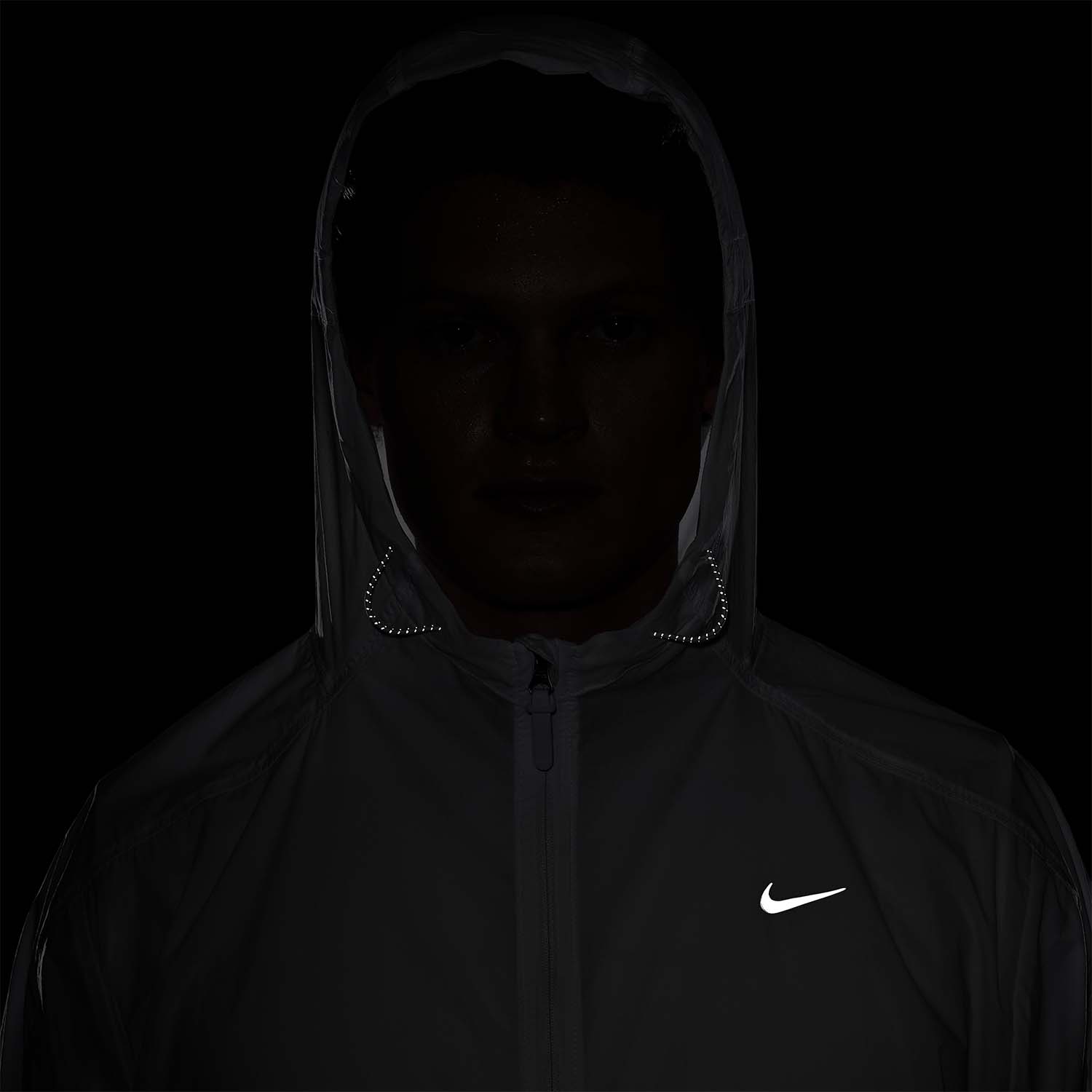 Nike Repel Run Division Giacca Summit White/Black/Blkref