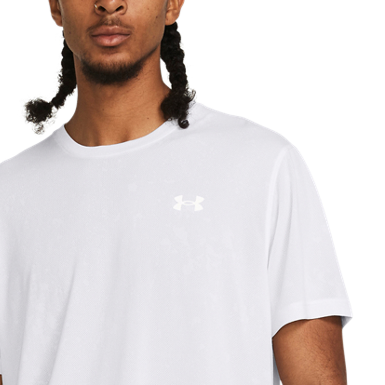 Under Armour Streaker Splatter Maglietta White/Reflective