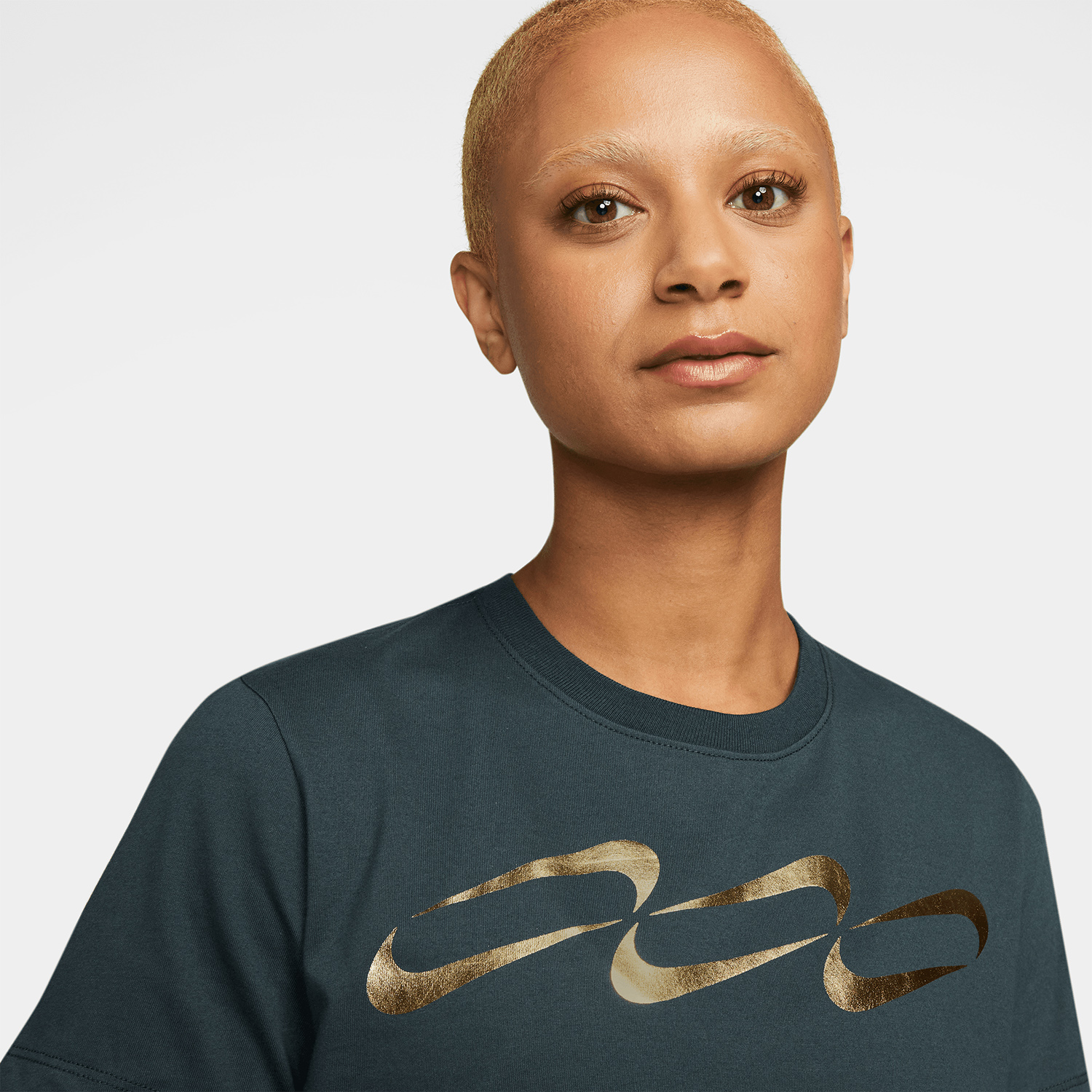 Nike Dri-FIT Crew Maglietta Deep Jungle