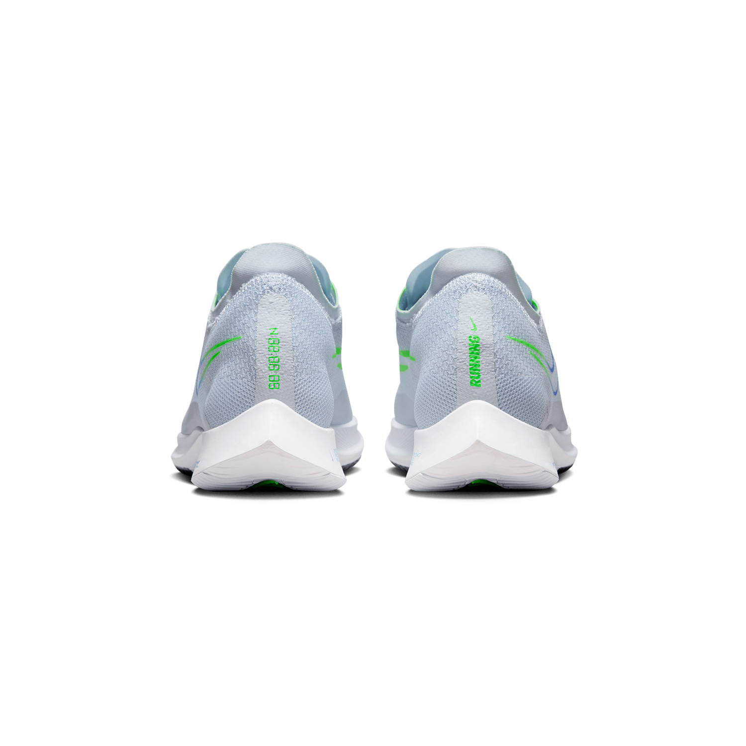 Nike ZoomX Streakfly Football Grey/Green Strike/Racer Blue