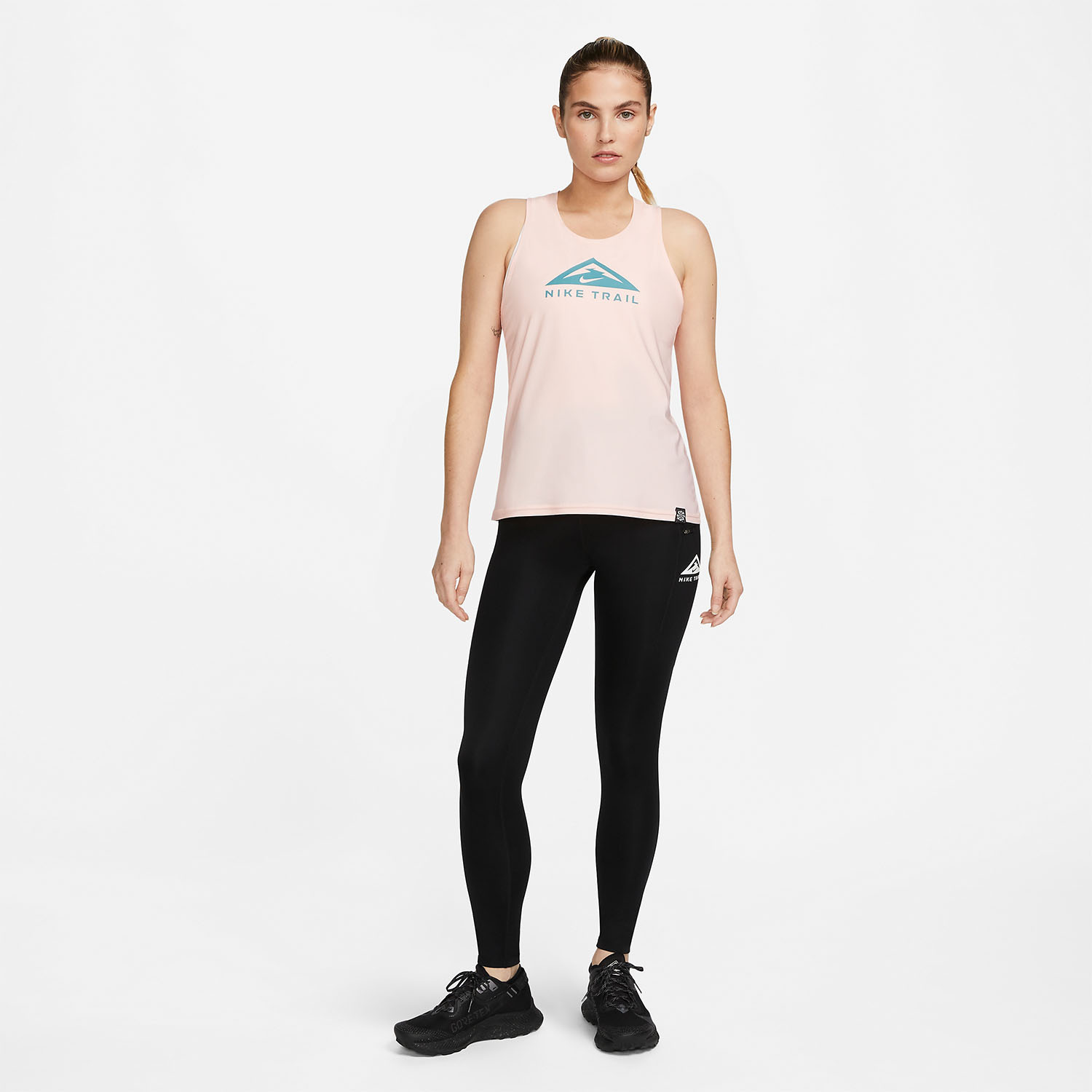 Nike Dri-FIT Logo Canotta Pink Bloom/Mineral