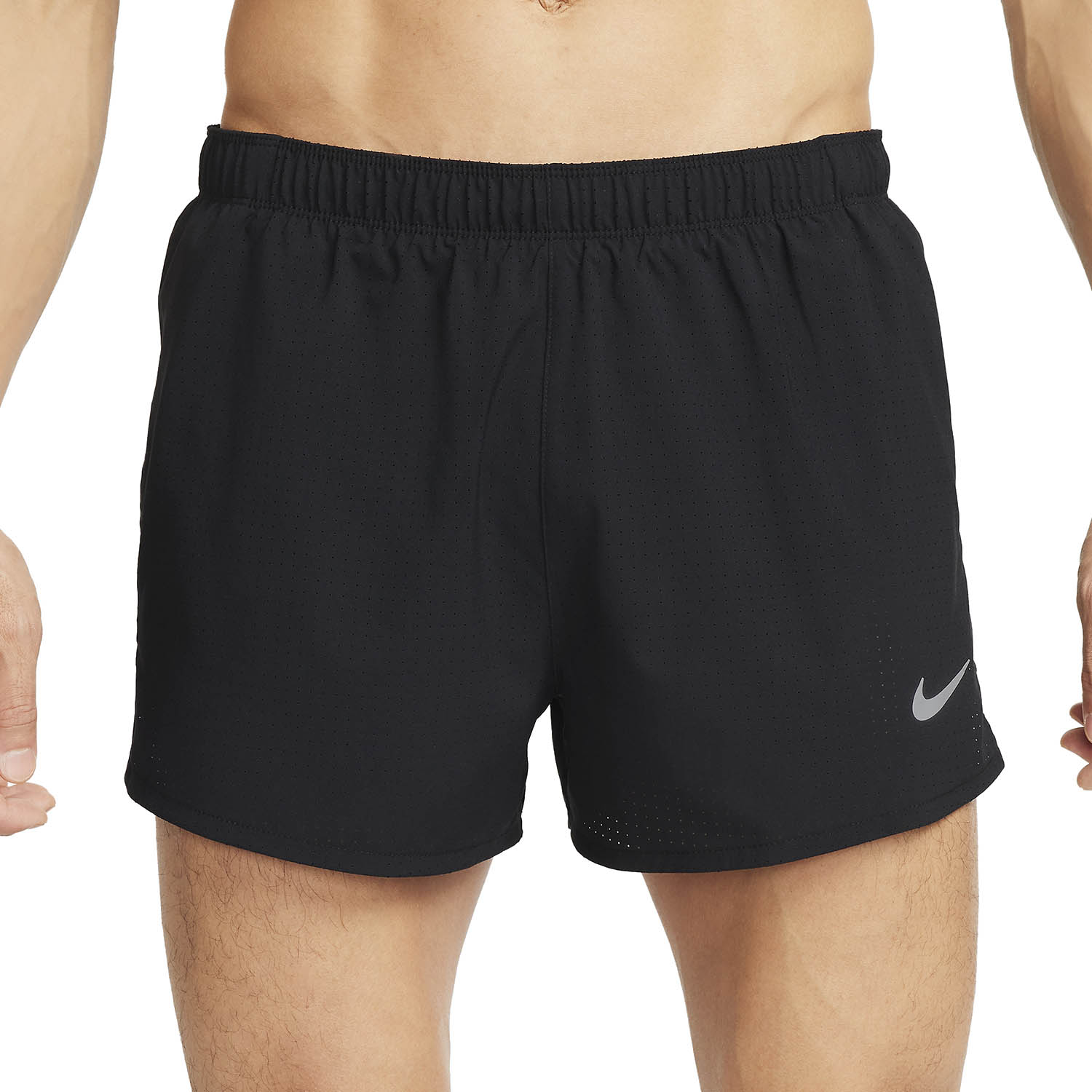 Nike Dri-FIT Fast 3in Pantaloncini Black/Reflective Silver
