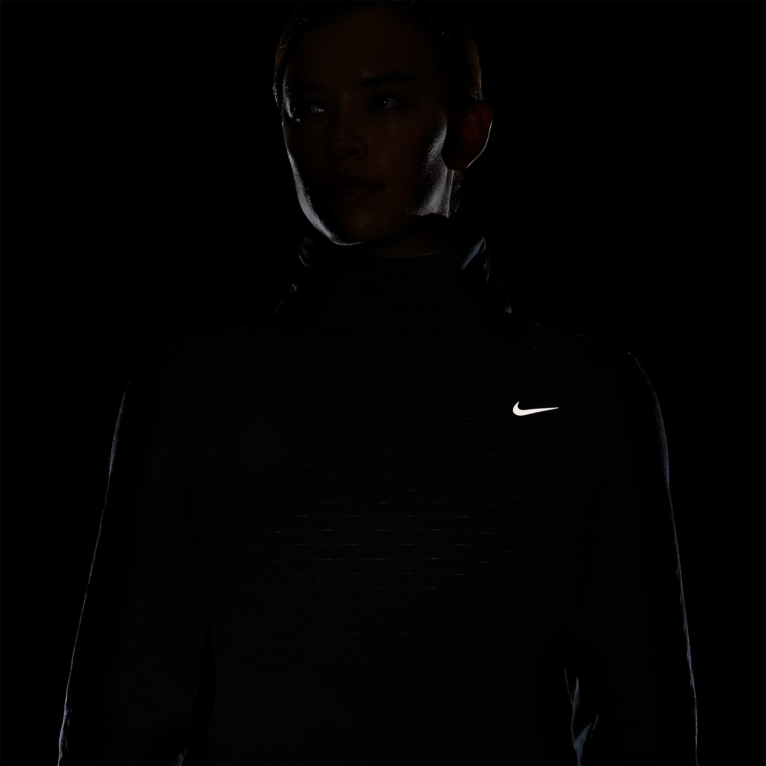 Nike Therma-FIT Element Swift Maglia Black/Reflective Silver