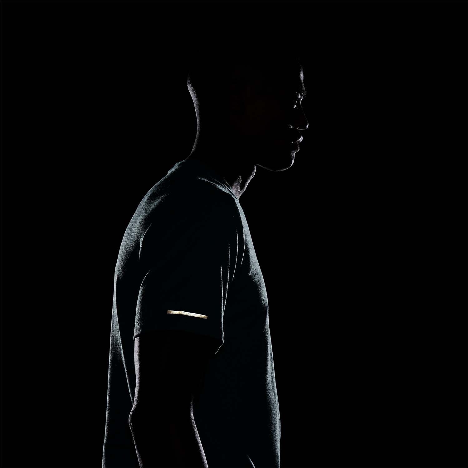 Nike Dri-FIT Rise Logo Maglietta Bicoastal/Barely Green/Black