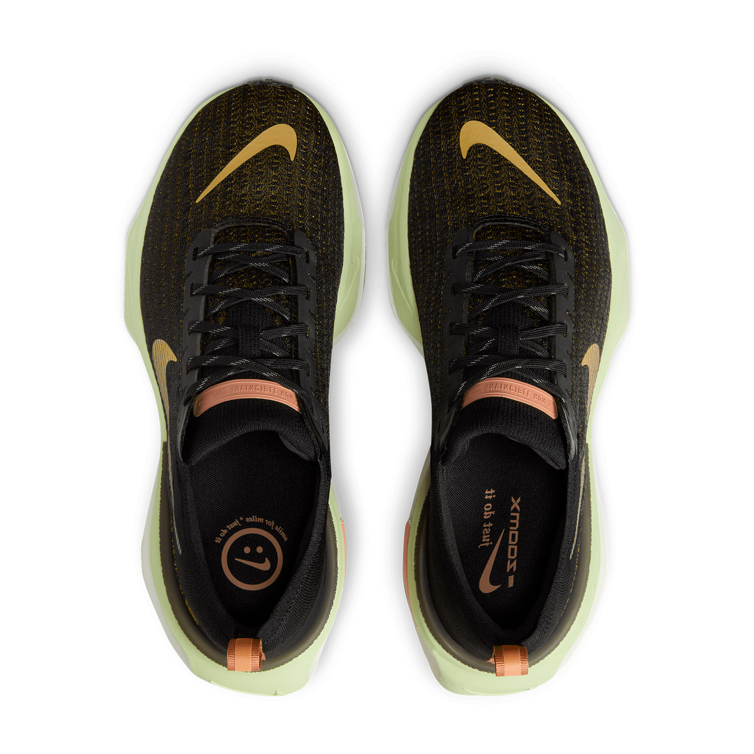 Nike ZoomX Invincible Run Flyknit 3 Black/Bronzine/Olive Aura/Amber Brown