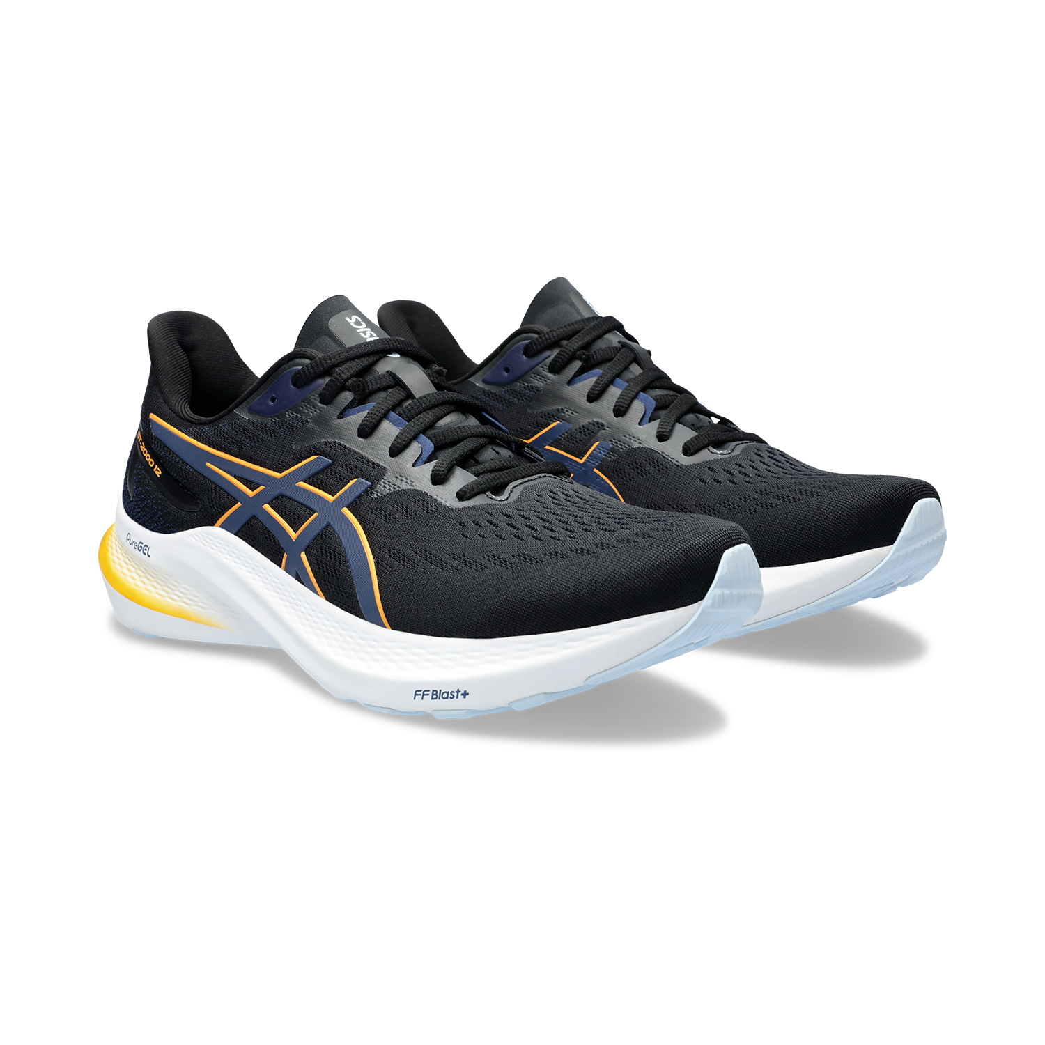Asics GT 2000 12 Black/Fellow Yellow