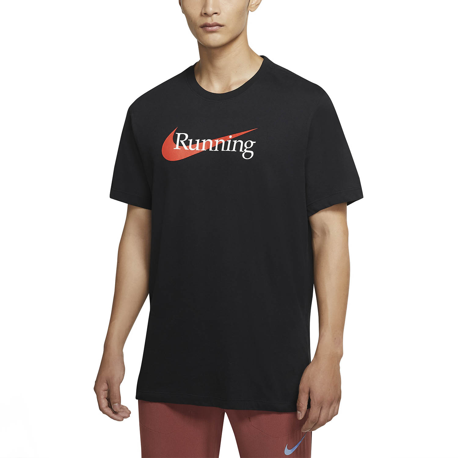 Nike Dri-FIT Run Maglietta Black